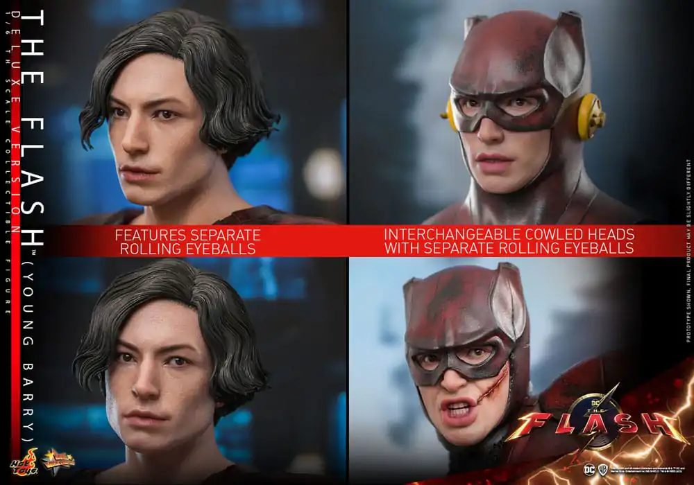 The Flash Movie Masterpiece Akčná Figúrka 1/6 The Flash (Young Barry) (Deluxe Version) 30 cm produktová fotografia