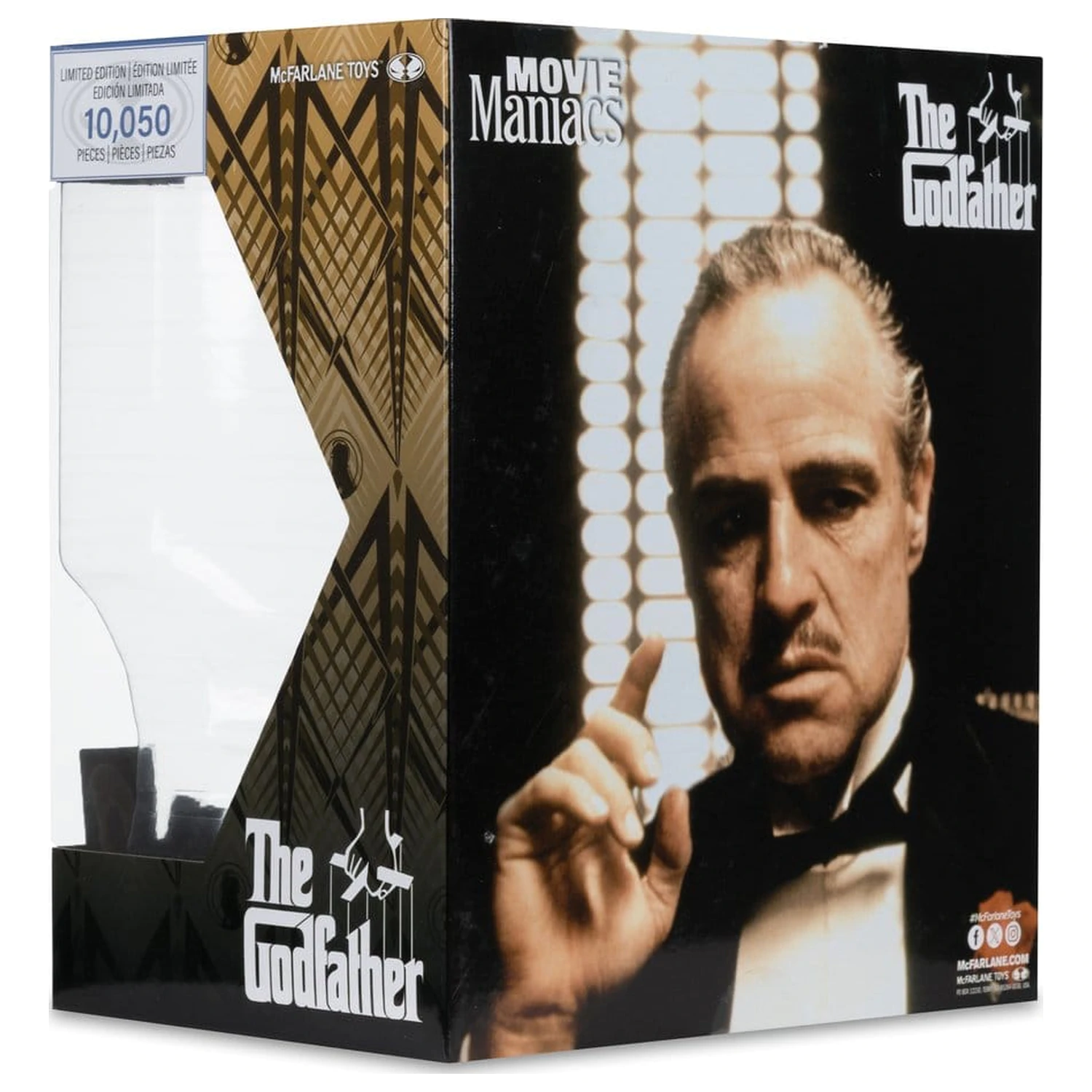 The Godfather Movie Maniacs Paramount Figúrka Don Corleone 17 cm produktová fotografia
