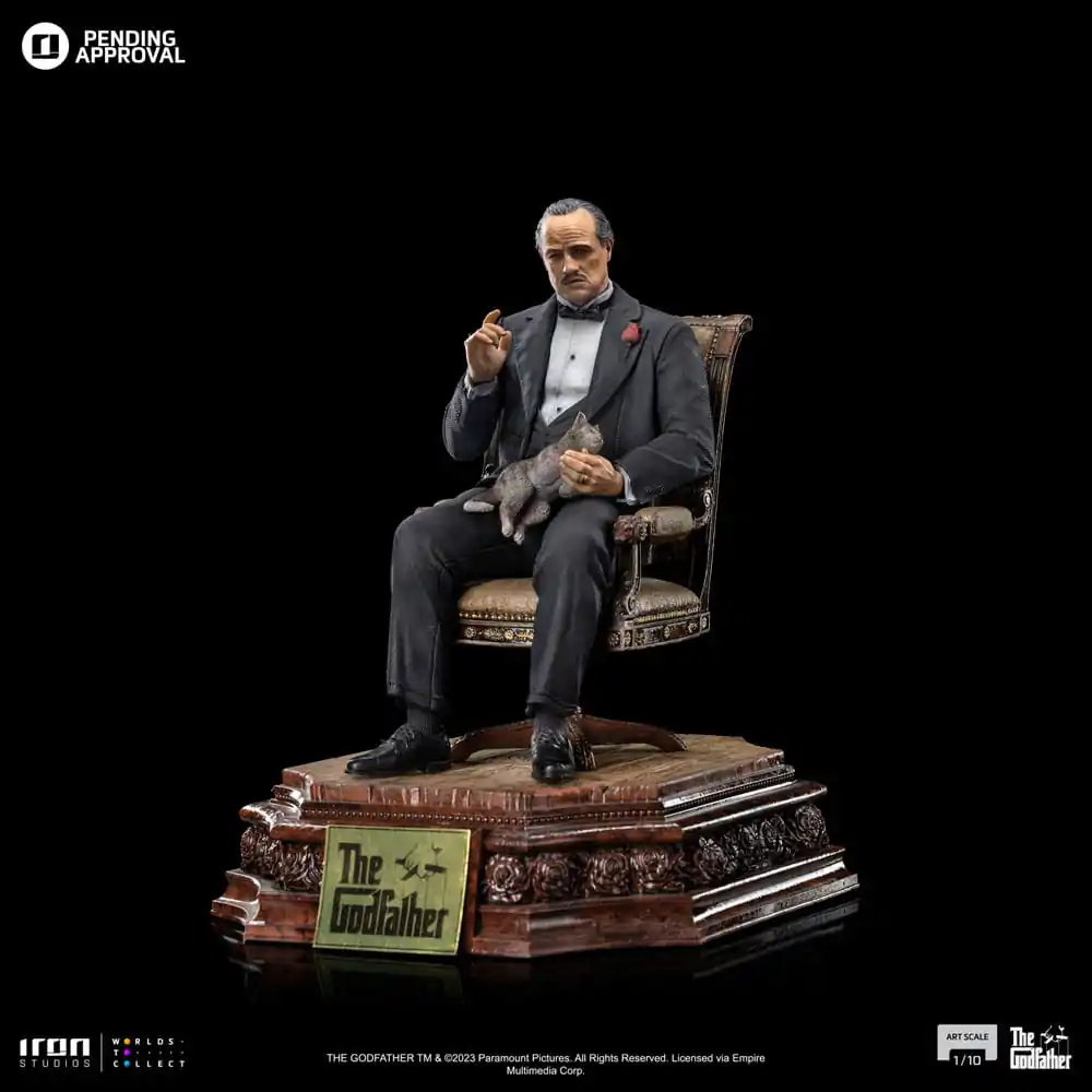 The Godfather Scale Statue 1/10 Don Vito Corelione 19 cmSéria The Godfather Socha 1/10 Don Vito Corelione 19 cm produktová fotografia