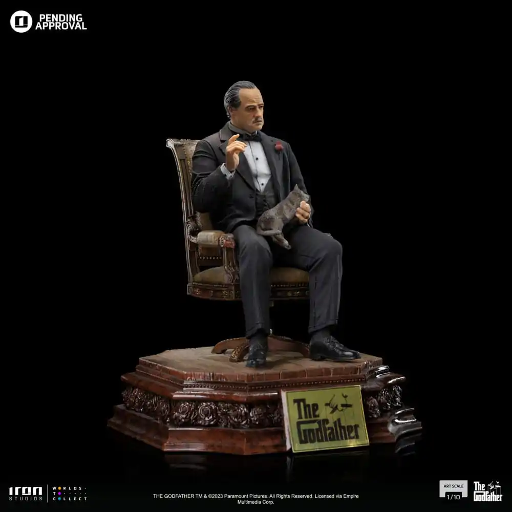 The Godfather Scale Statue 1/10 Don Vito Corelione 19 cmSéria The Godfather Socha 1/10 Don Vito Corelione 19 cm produktová fotografia