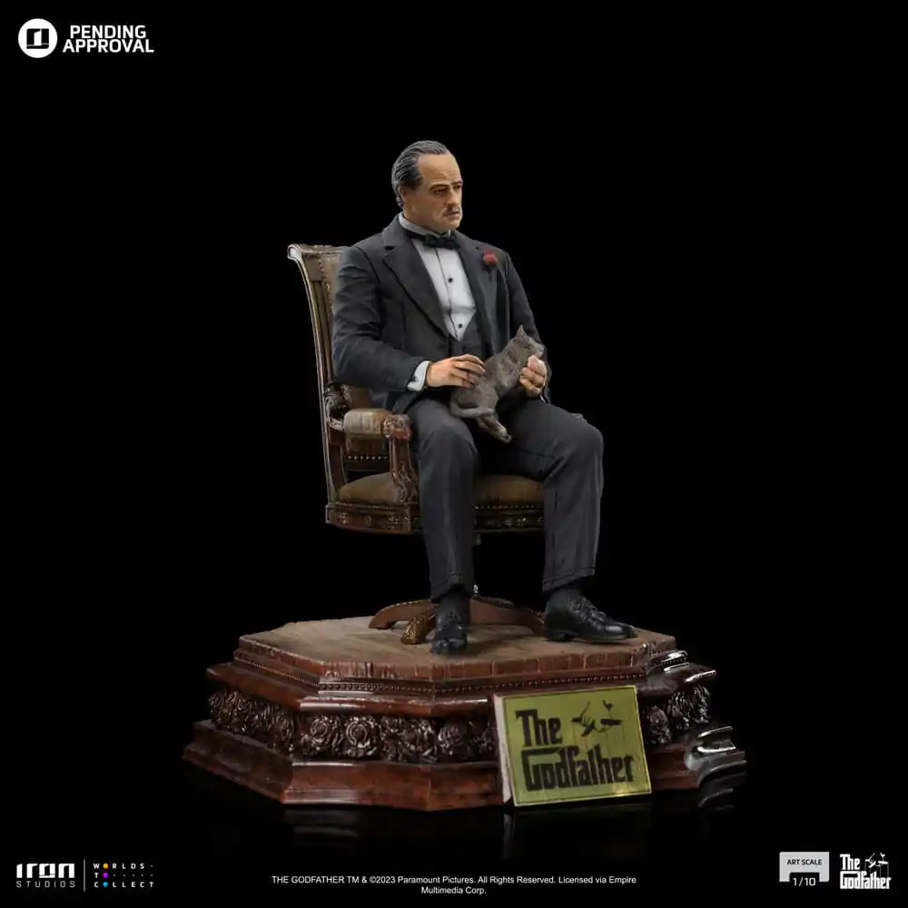 The Godfather Scale Statue 1/10 Don Vito Corelione 19 cmSéria The Godfather Socha 1/10 Don Vito Corelione 19 cm produktová fotografia