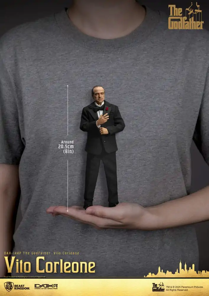The Godfather akčná figúrka Vito Corleone 20 cm produktová fotografia