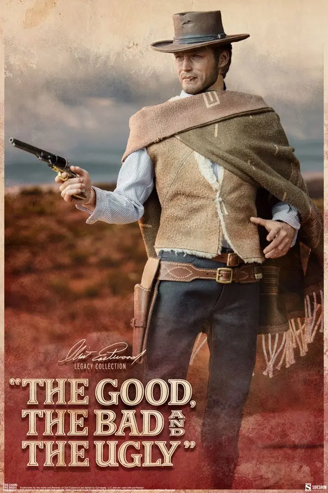 The Good, The Bad and the Ugly Clint Eastwood Legacy Collection Akčná figúrka 1/6 The Man With No Name 30 cm termékfotó