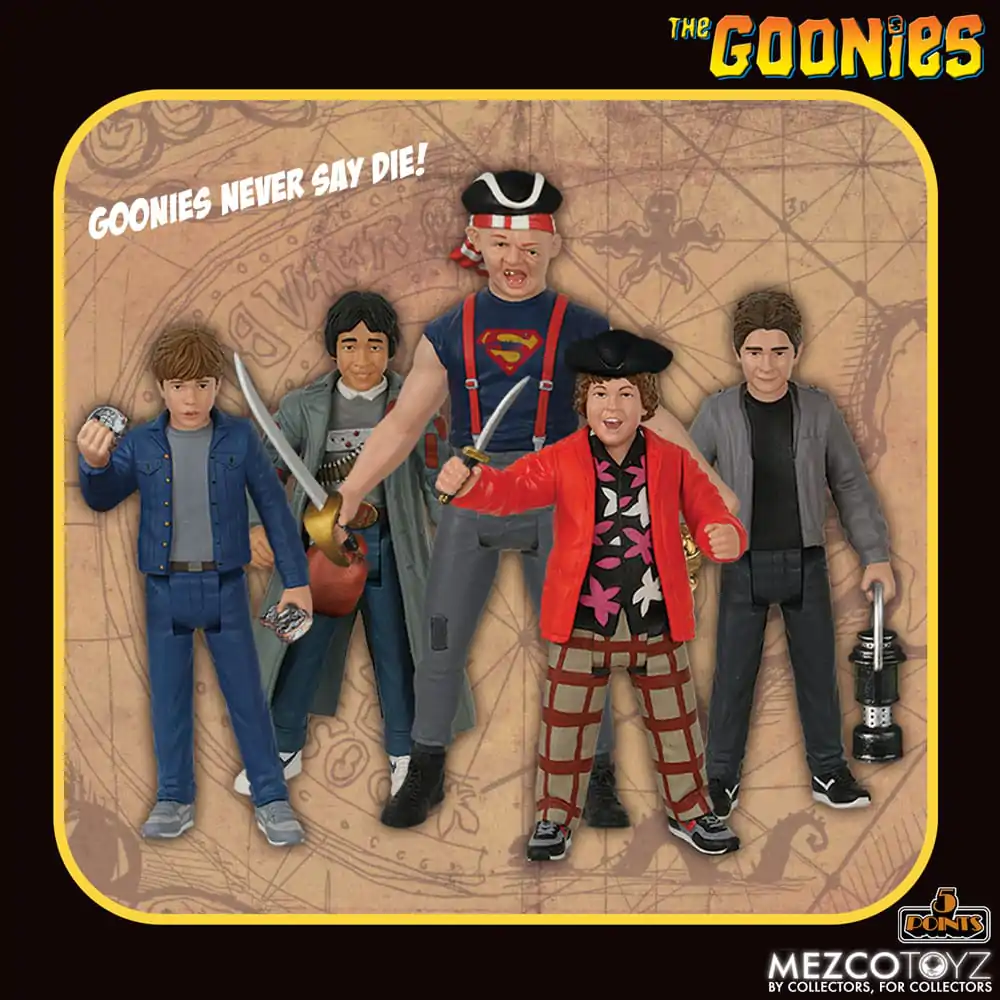 The Goonies 5 Points Action Figures The Goonies 9 cm termékfotó