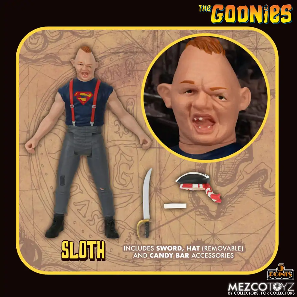 The Goonies 5 Points Action Figures The Goonies 9 cm termékfotó