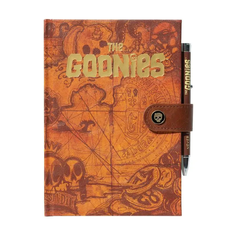 The Goonies A5 prémiový zápisník + projector pen produktová fotografia