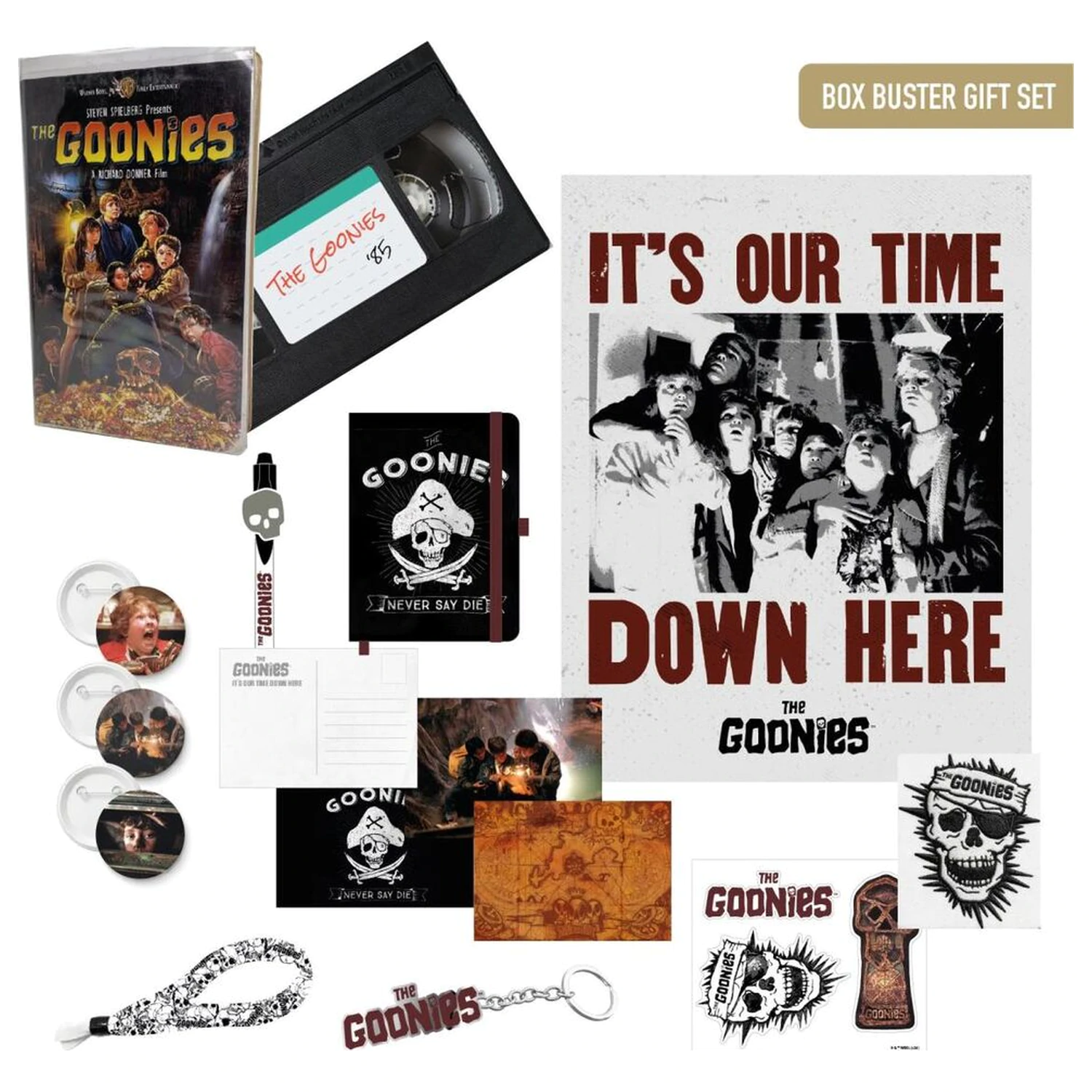The Goonies darčeková súprava produktová fotografia