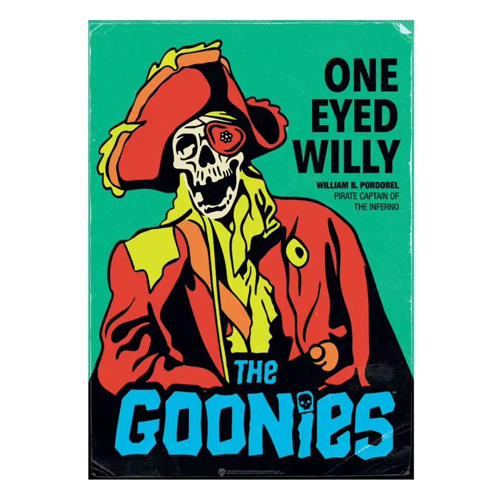 The Goonies Art Print 40th Anniversary One Eyed Willy Limited Edition 42 x 30 cm Umelecká tlač produktová fotografia