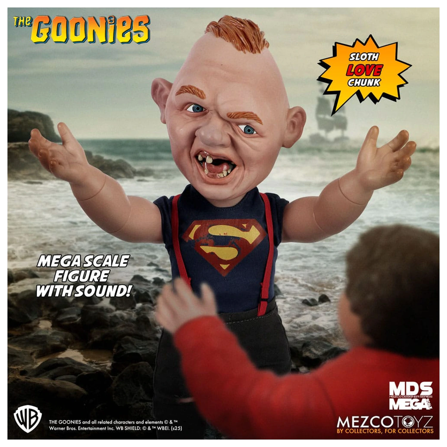 The Goonies MDS Mega Scale Bábika hovoriaci Sloth so zvukom 38 cm produktová fotografia