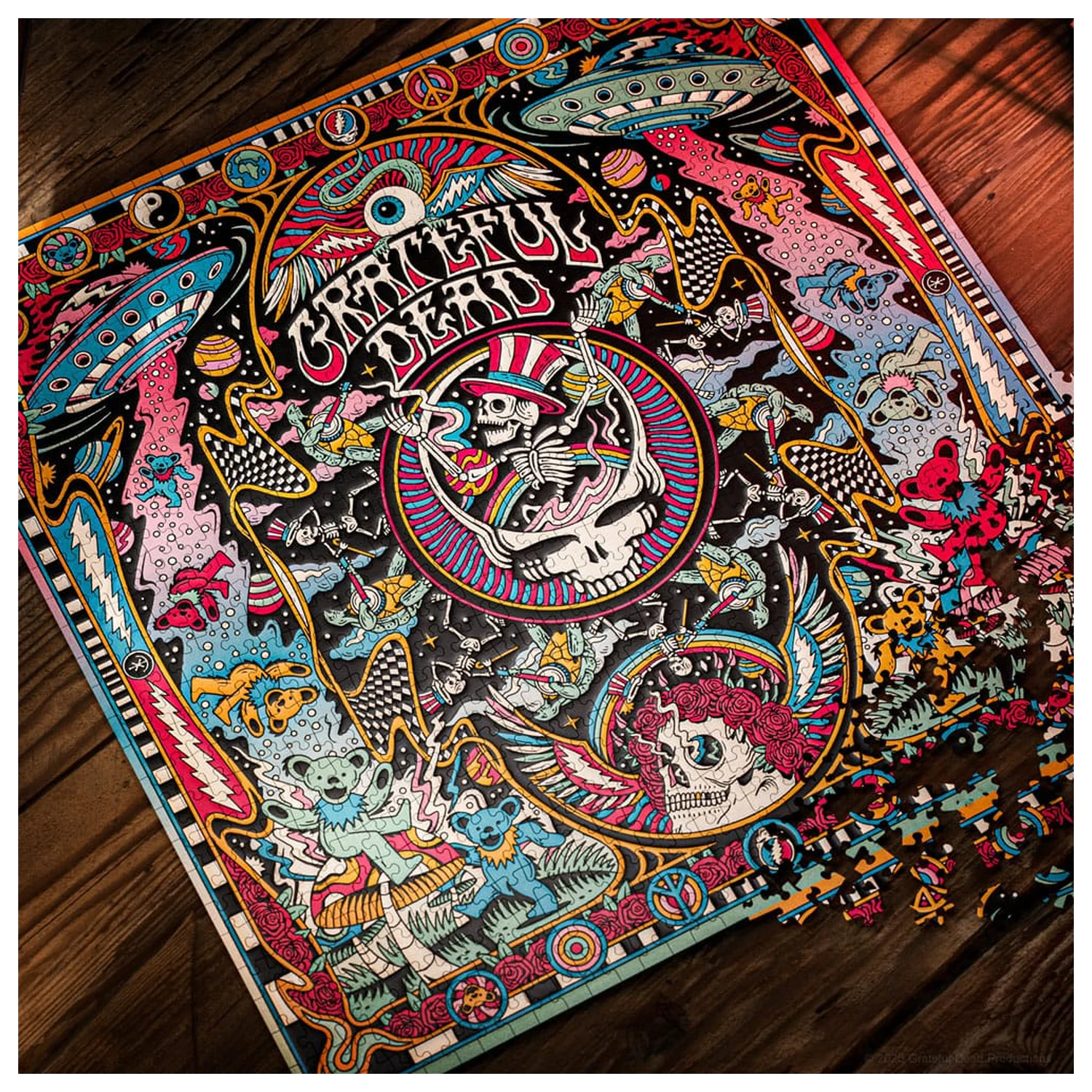 The Grateful Dead multi-dimenzionálne puzzle (1000 kusov) produktová fotografia
