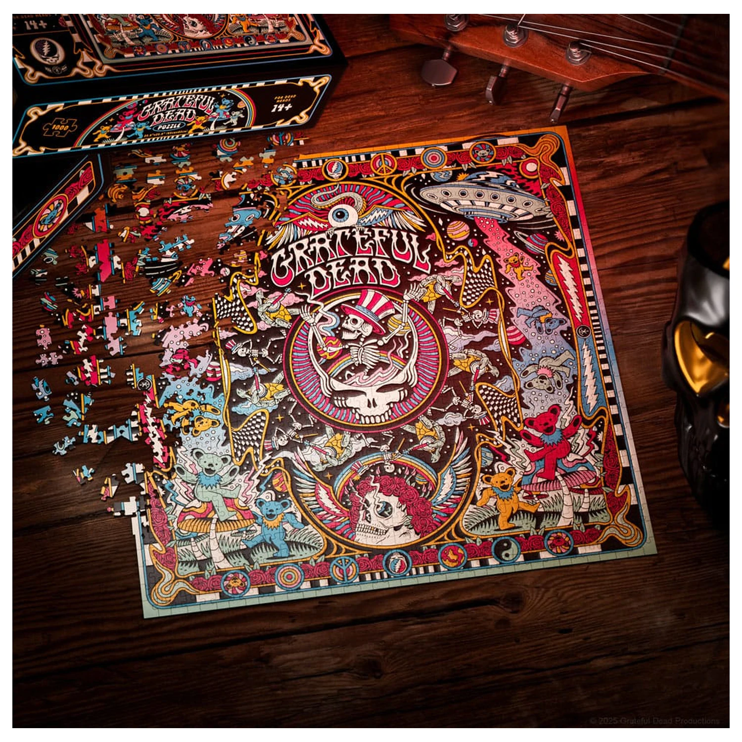 The Grateful Dead multi-dimenzionálne puzzle (1000 kusov) produktová fotografia