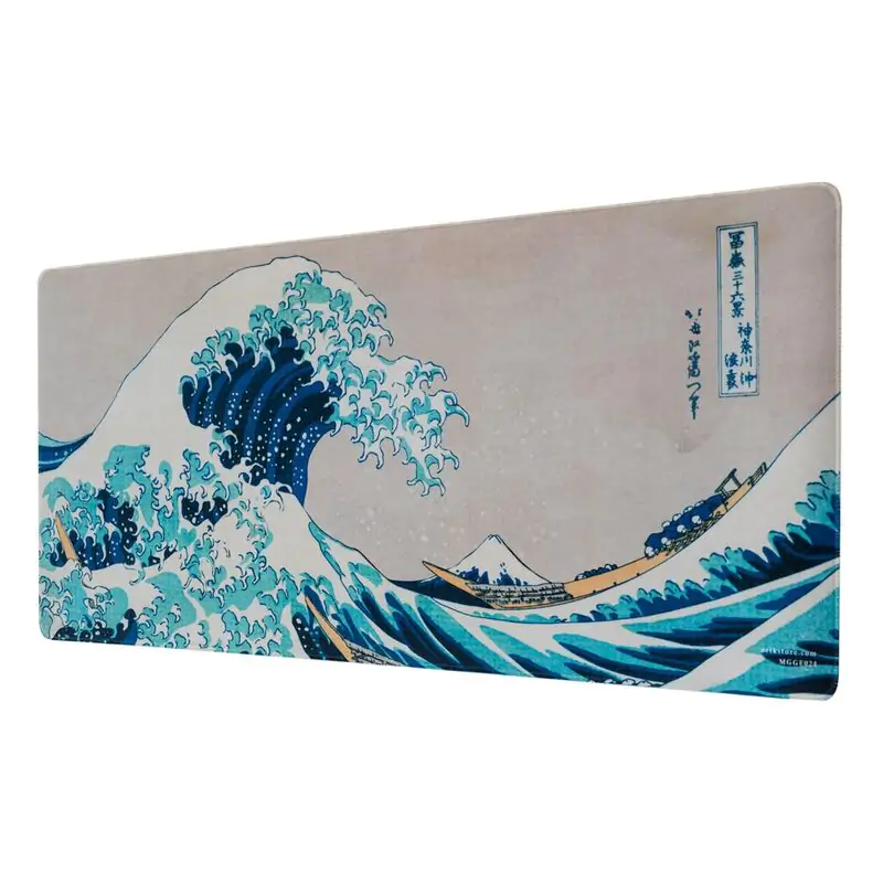 The Great Wave of Kanagawa Hokusai podložka na hrací stôl termékfotó