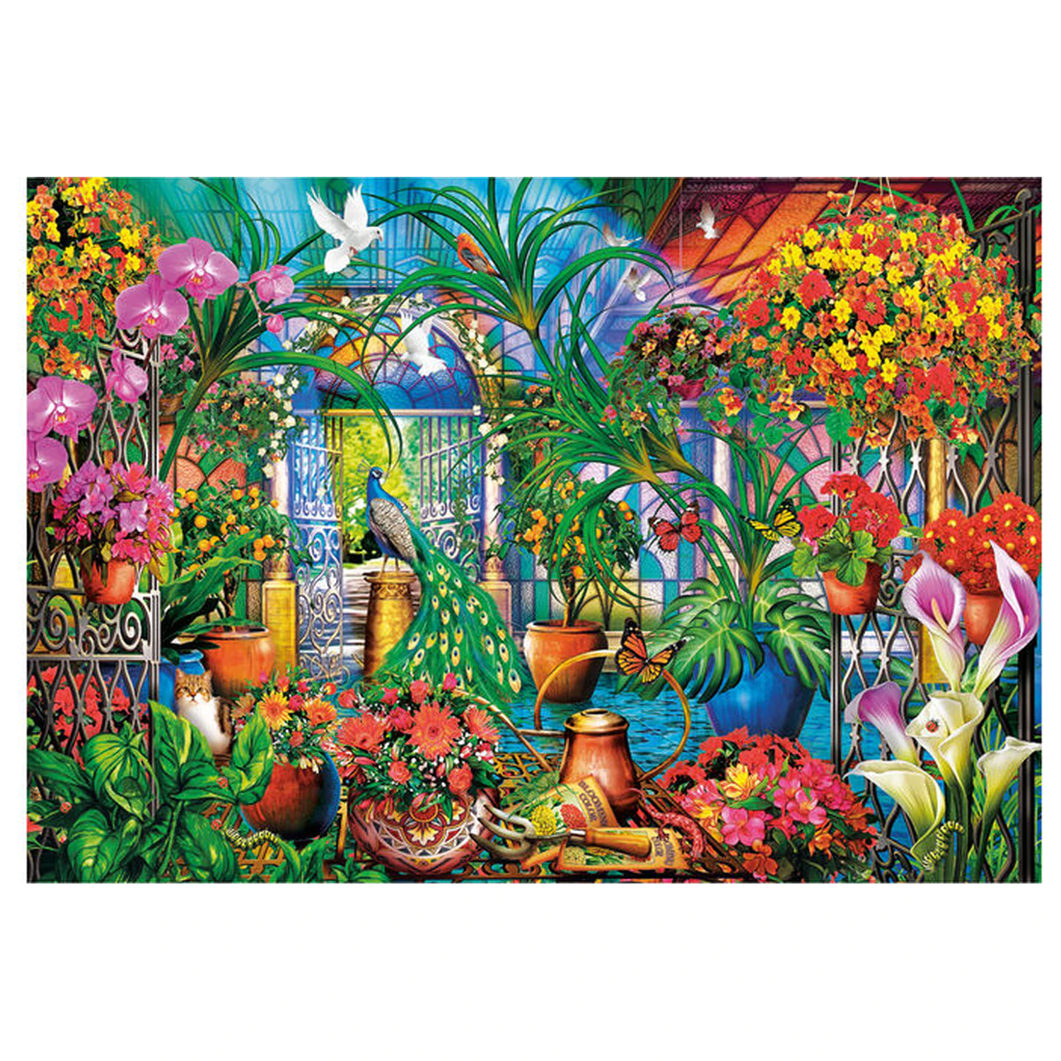 The Greenhouse Caretakers puzzle 500 ks produktová fotografia