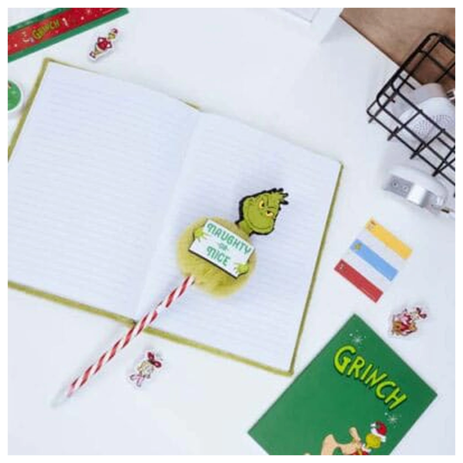 The Grinch zápisník A5 produktová fotografia