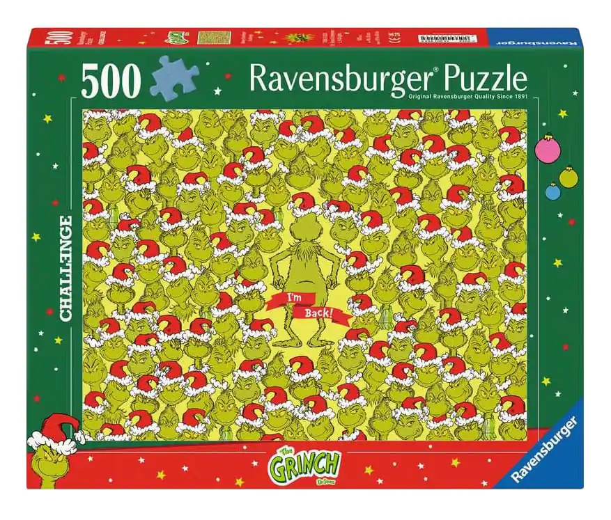 The Grinch Puzzle Výzva Merry Grinchmas (500 dielikov) produktová fotografia