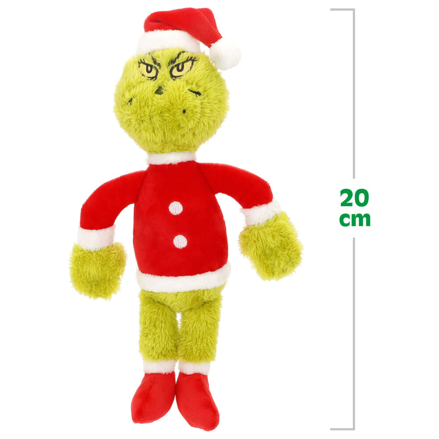 The Grinch Father Christmas plyšová hračka 20 cm produktová fotografia