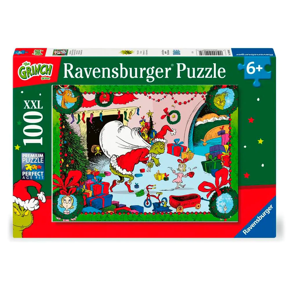 The Grinch XXL puzzle 100 dielikov produktová fotografia