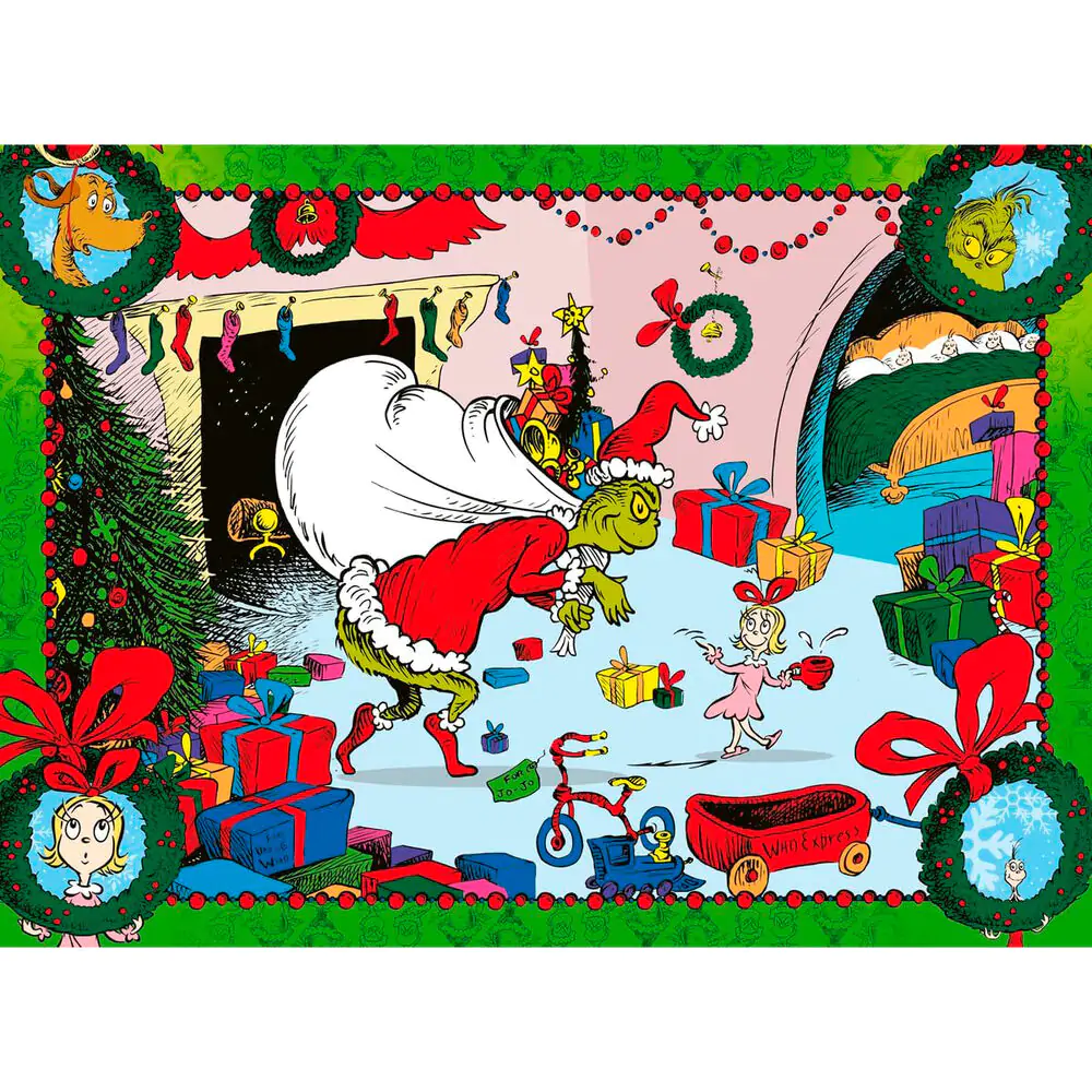 The Grinch XXL puzzle 100 dielikov produktová fotografia