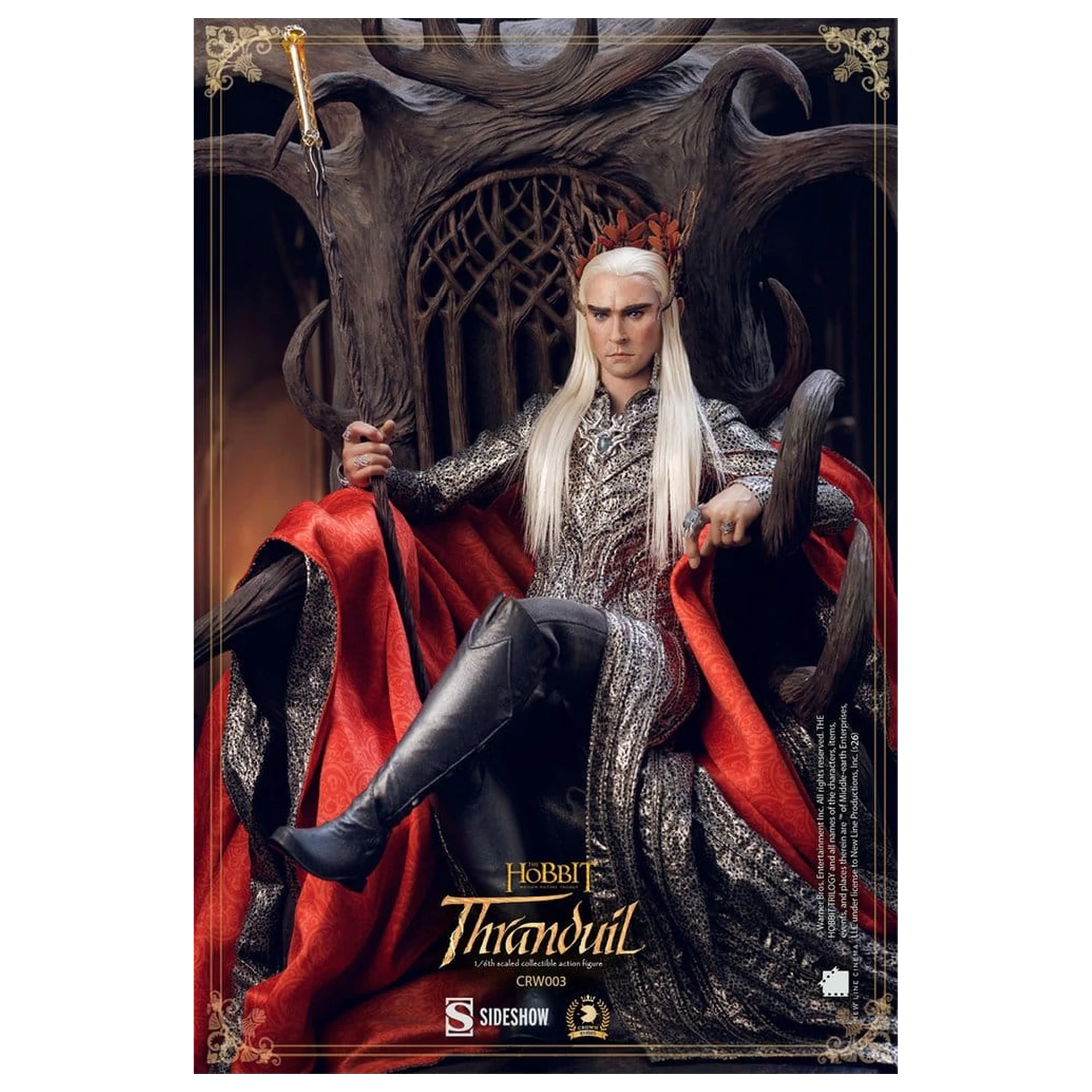 The Hobbit akčná figúrka 1/6 Thranduil 30 cm produktová fotografia