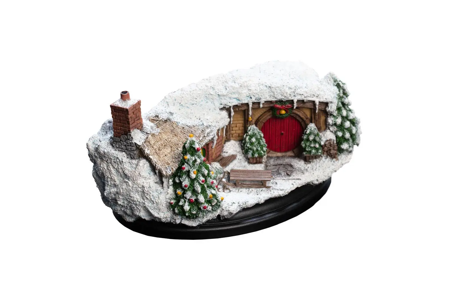 The Hobbit An Unexpected Journey Statue 35 Bagshot Row Christmas Edition 7 cm termékfotó