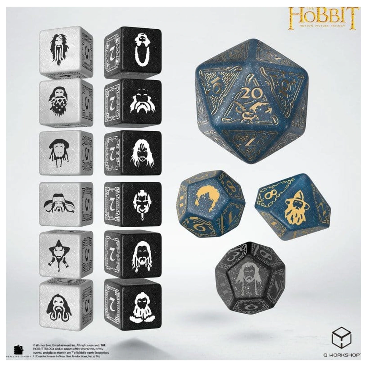 The Hobbit TCG sada 16 kociek Aether Vale produktová fotografia