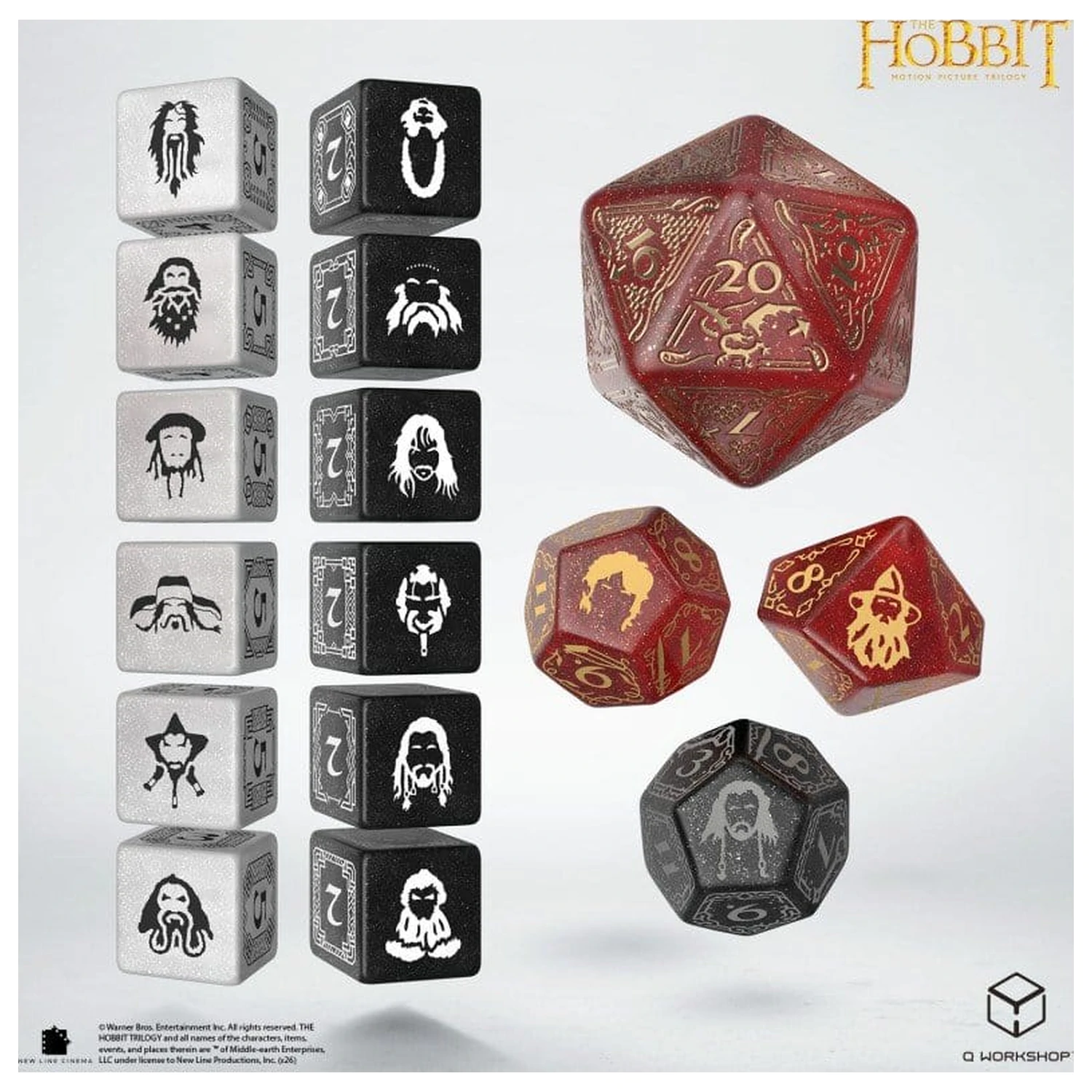 The Hobbit TCG sada 16 kociek Ember Hearth produktová fotografia