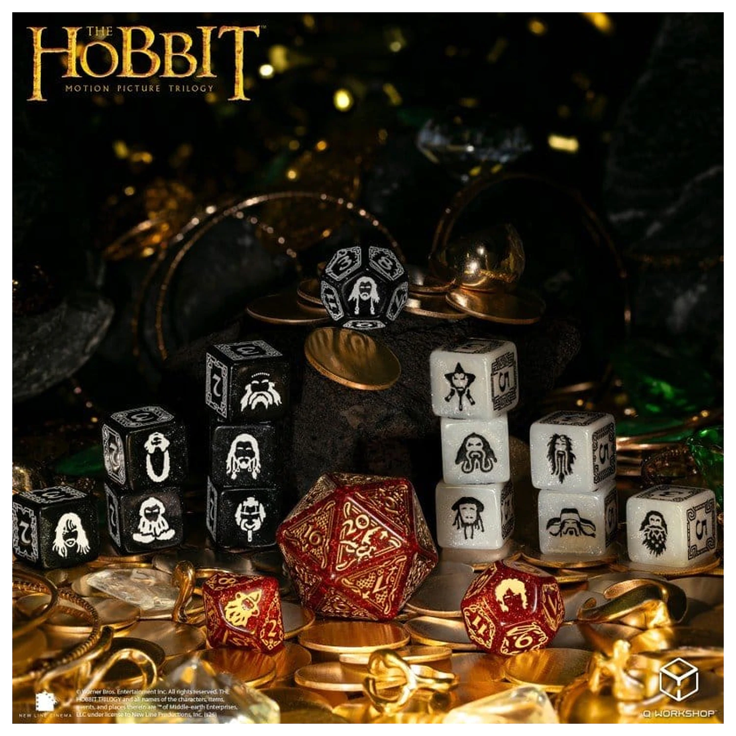 The Hobbit TCG sada 16 kociek Ember Hearth produktová fotografia