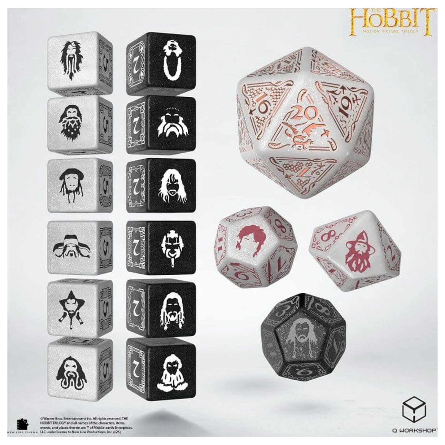 The Hobbit TCG sada 16 kociek Radiant Dawn produktová fotografia