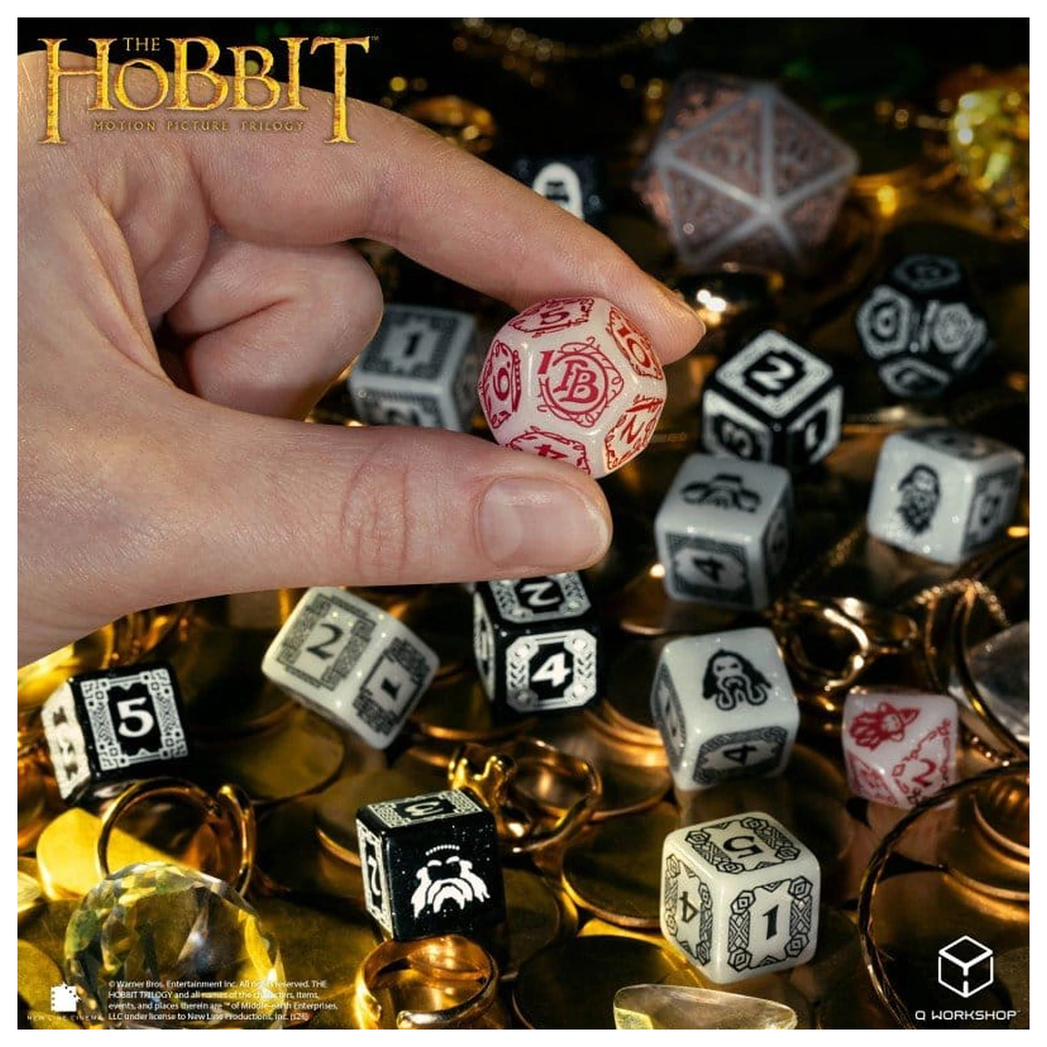 The Hobbit TCG sada 16 kociek Radiant Dawn produktová fotografia