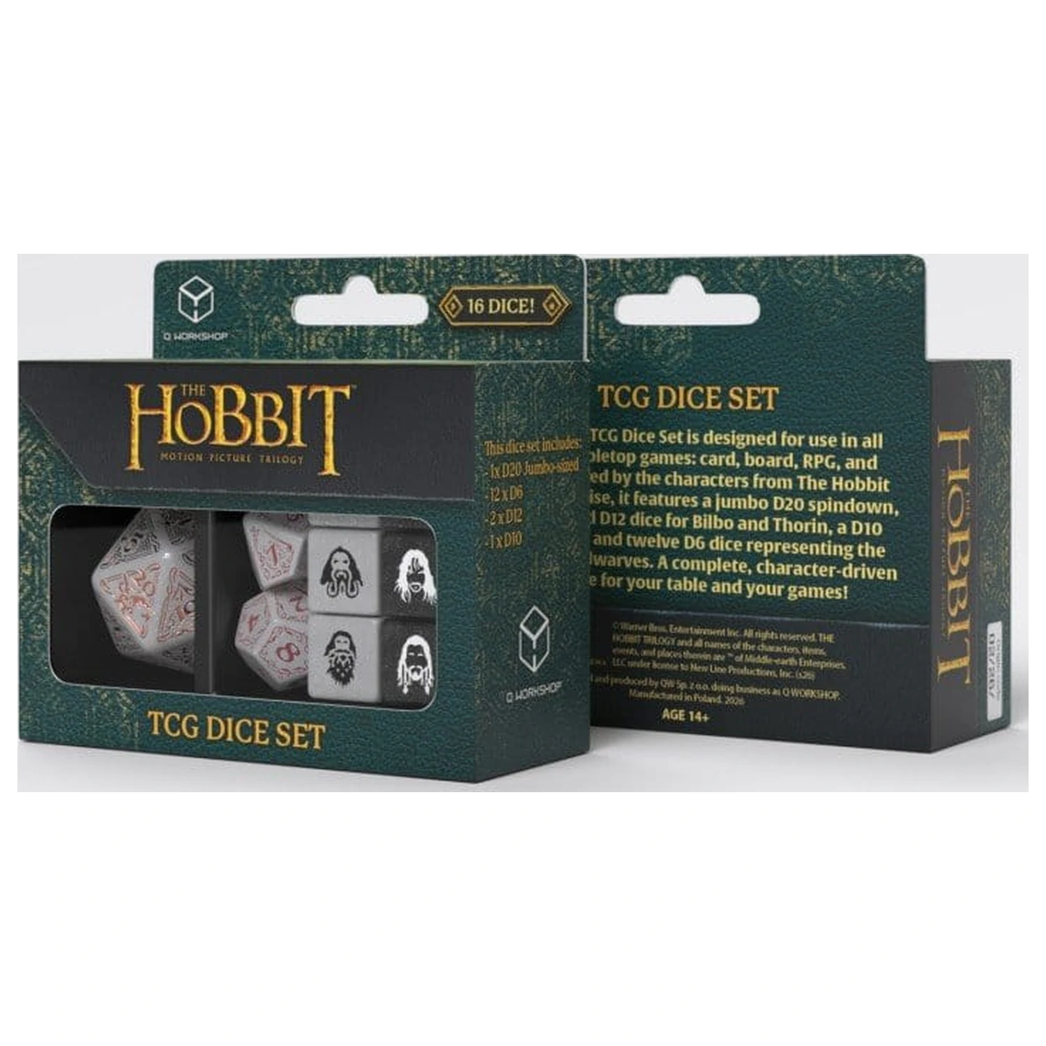 The Hobbit TCG sada 16 kociek Radiant Dawn produktová fotografia
