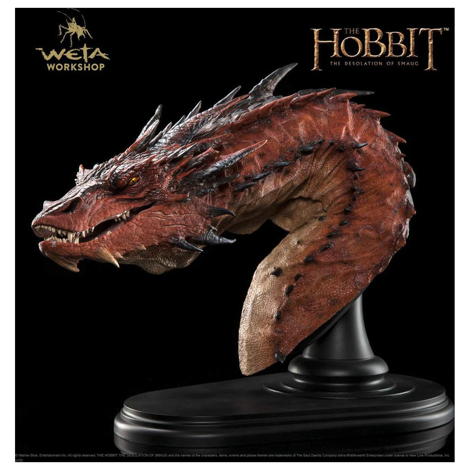 The Hobbit The Desolation of Smaug Bust Smaug 36 cm produktová fotografia