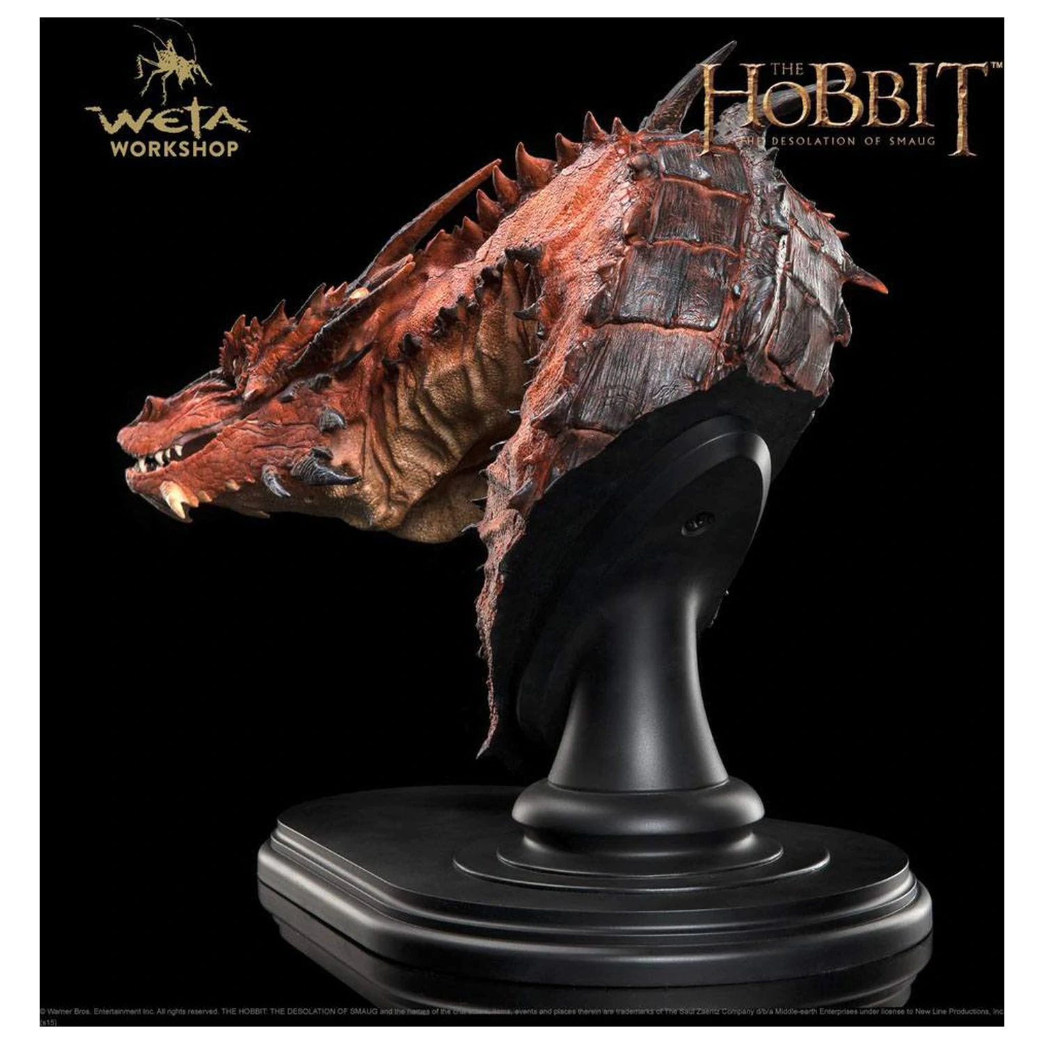 The Hobbit The Desolation of Smaug Bust Smaug 36 cm produktová fotografia