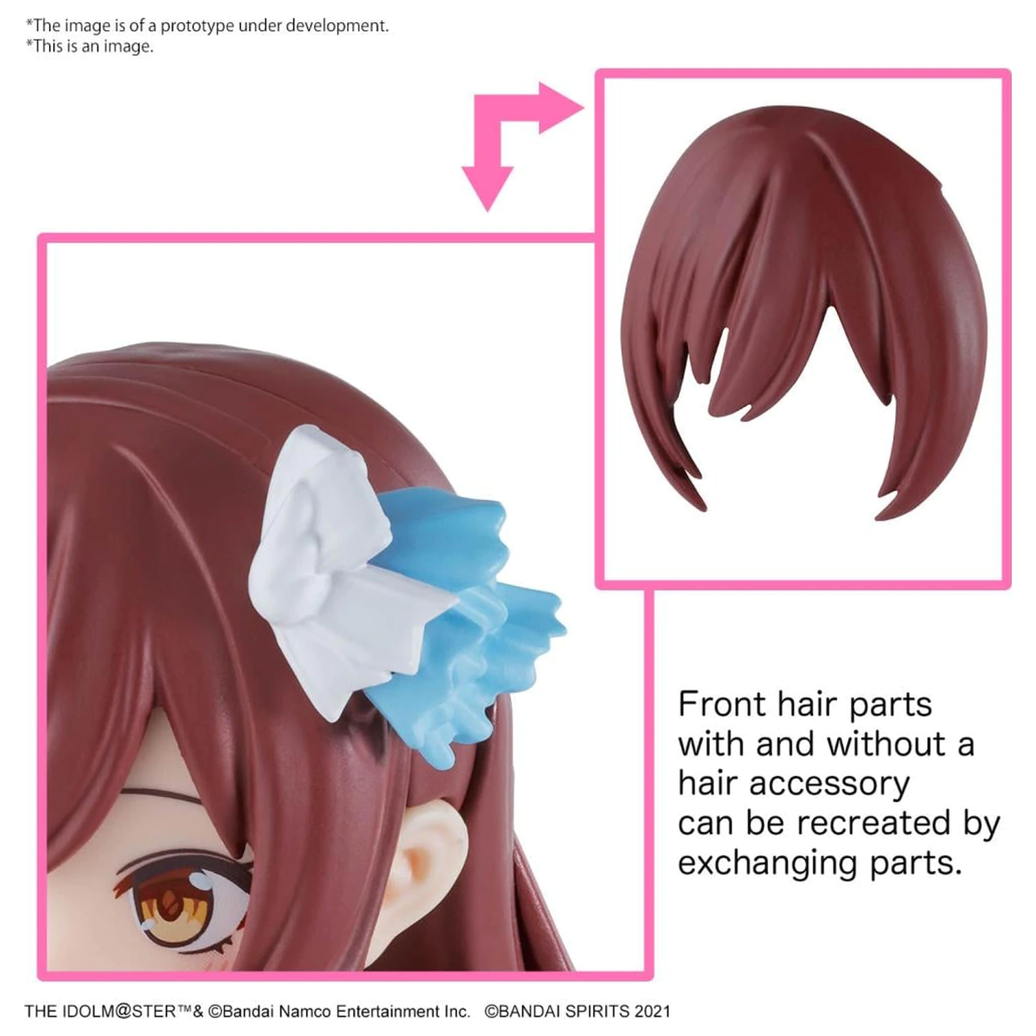 The Idolmaster 30MS Amana Osaki súprava modelu produktová fotografia