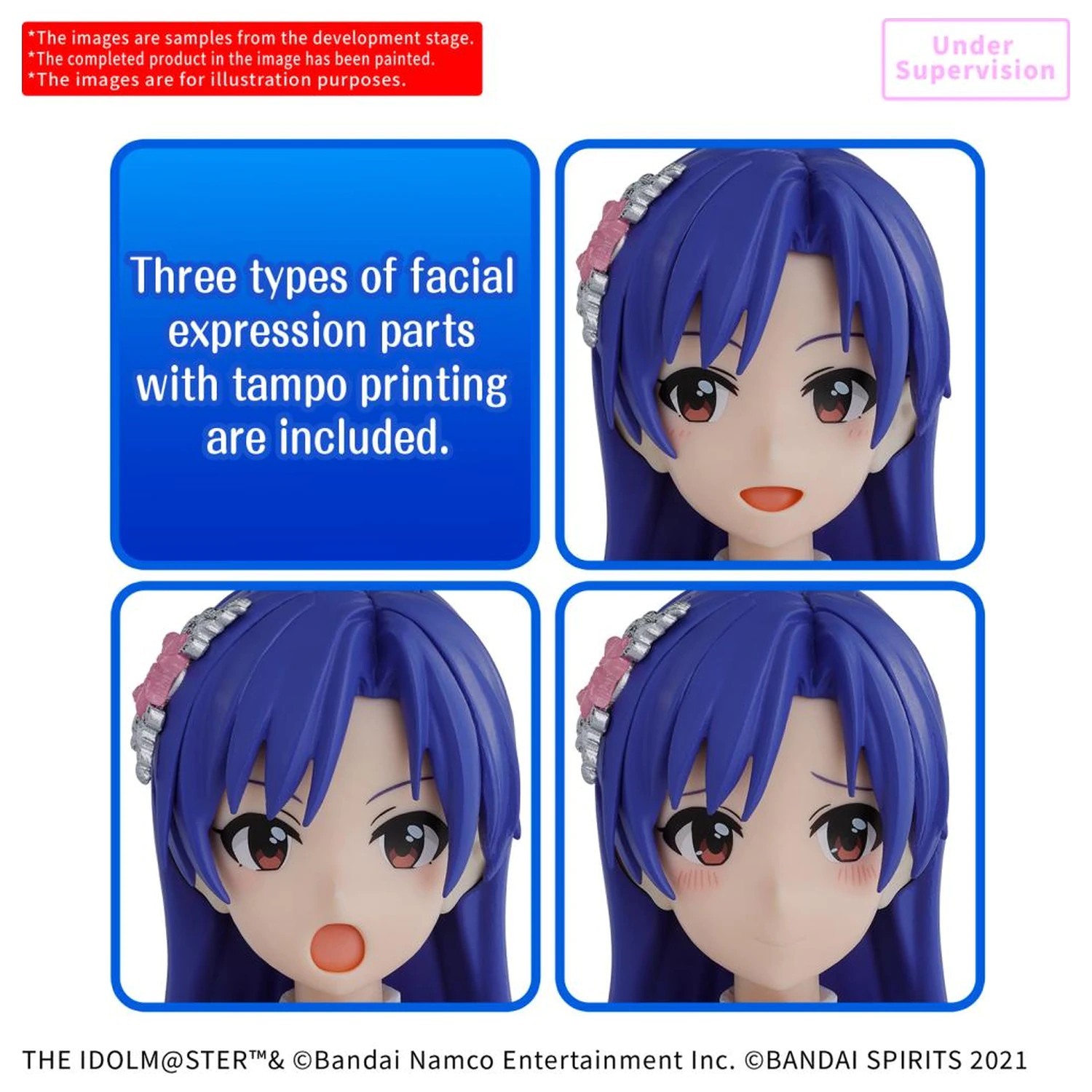 The Idolmaster 30MS Chihaya Kisaragi (20th Anniv. You and I) modelová súprava produktová fotografia