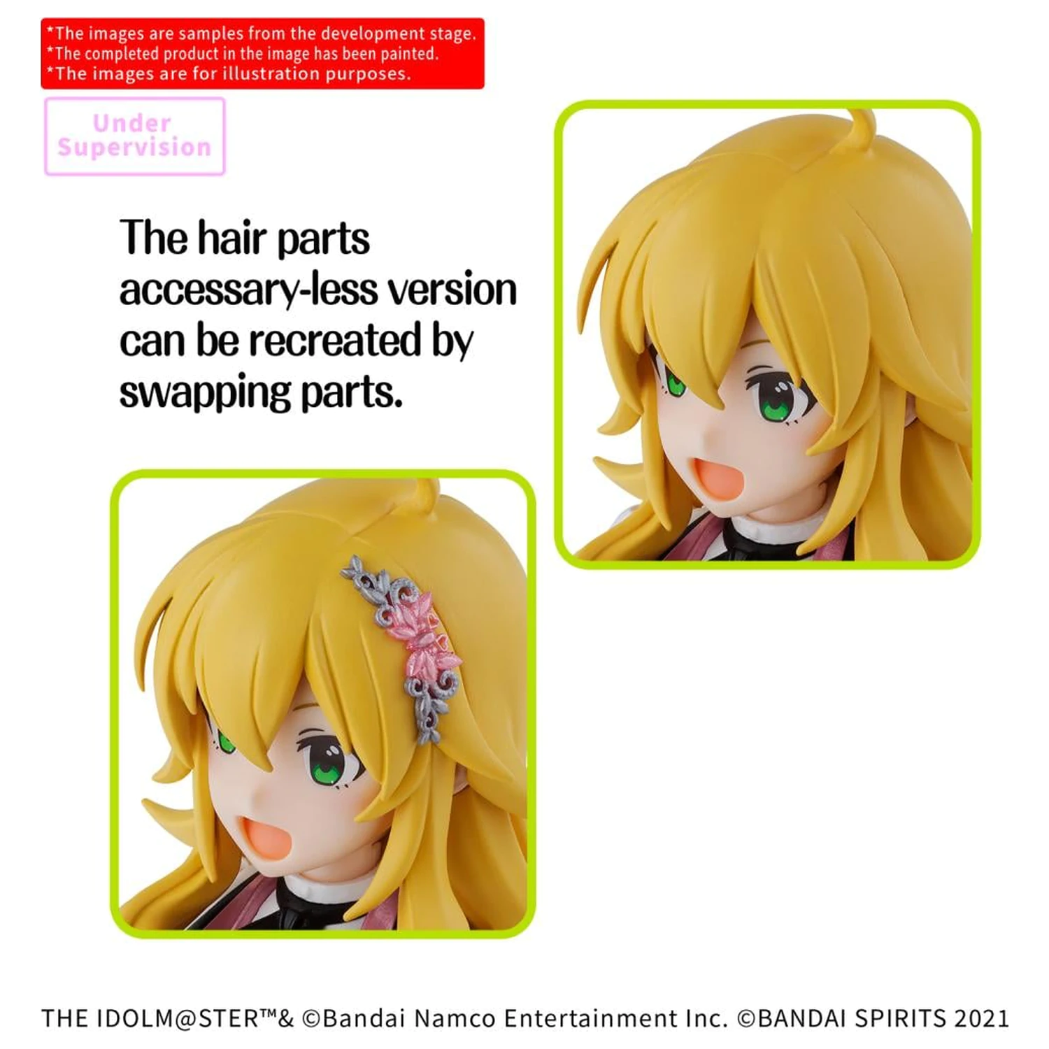 The Idolmaster 30MS Miki Hoshii (20th Anniv. You and I!) model súprava produktová fotografia