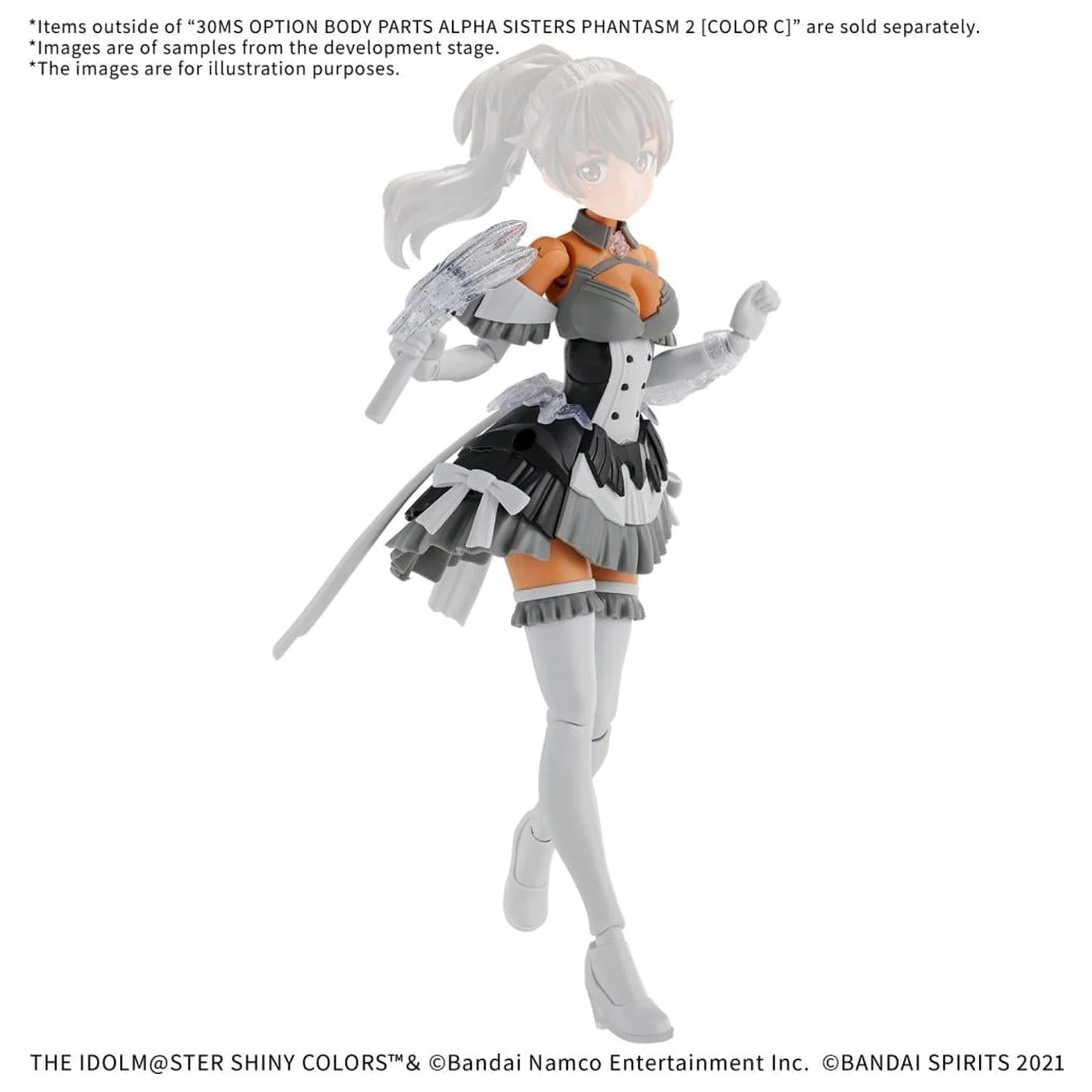 The Idolmaster - 30MS Option Body Parts Alpha Sister Phantasm 2 - Model Kit produktová fotografia