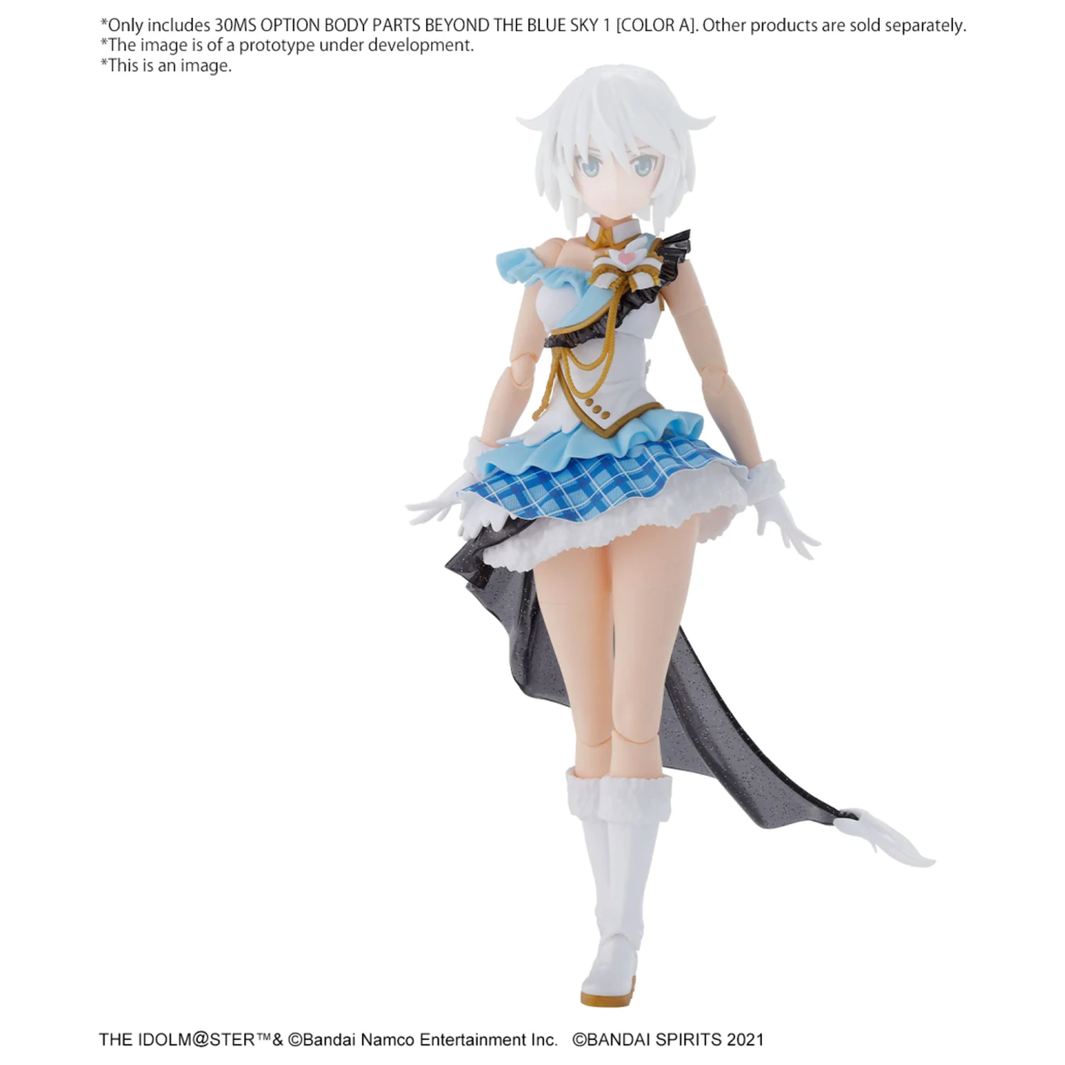 The Idolmaster 30MS Option Body Parts Beyond the Blue Sky 1 - modelová súprava produktová fotografia