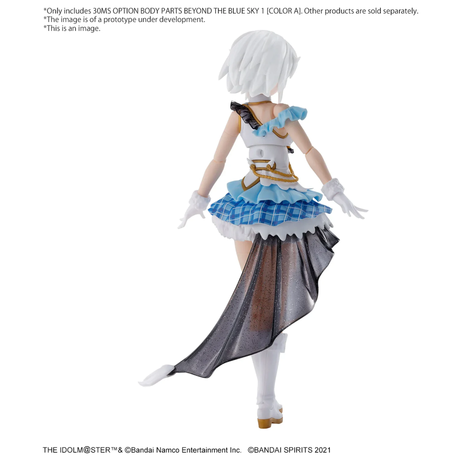 The Idolmaster 30MS Option Body Parts Beyond the Blue Sky 1 - modelová súprava produktová fotografia