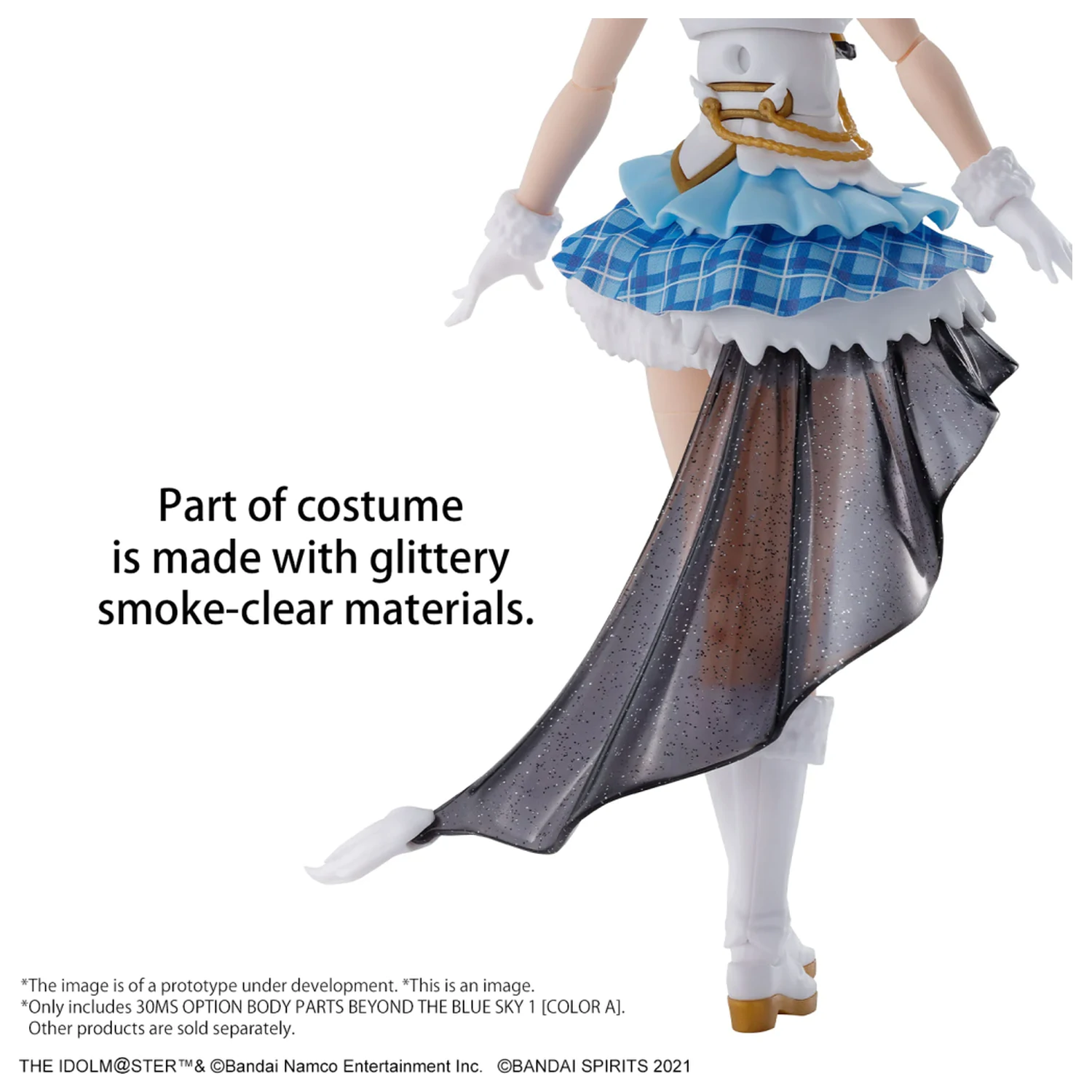The Idolmaster 30MS Option Body Parts Beyond the Blue Sky 1 - modelová súprava produktová fotografia