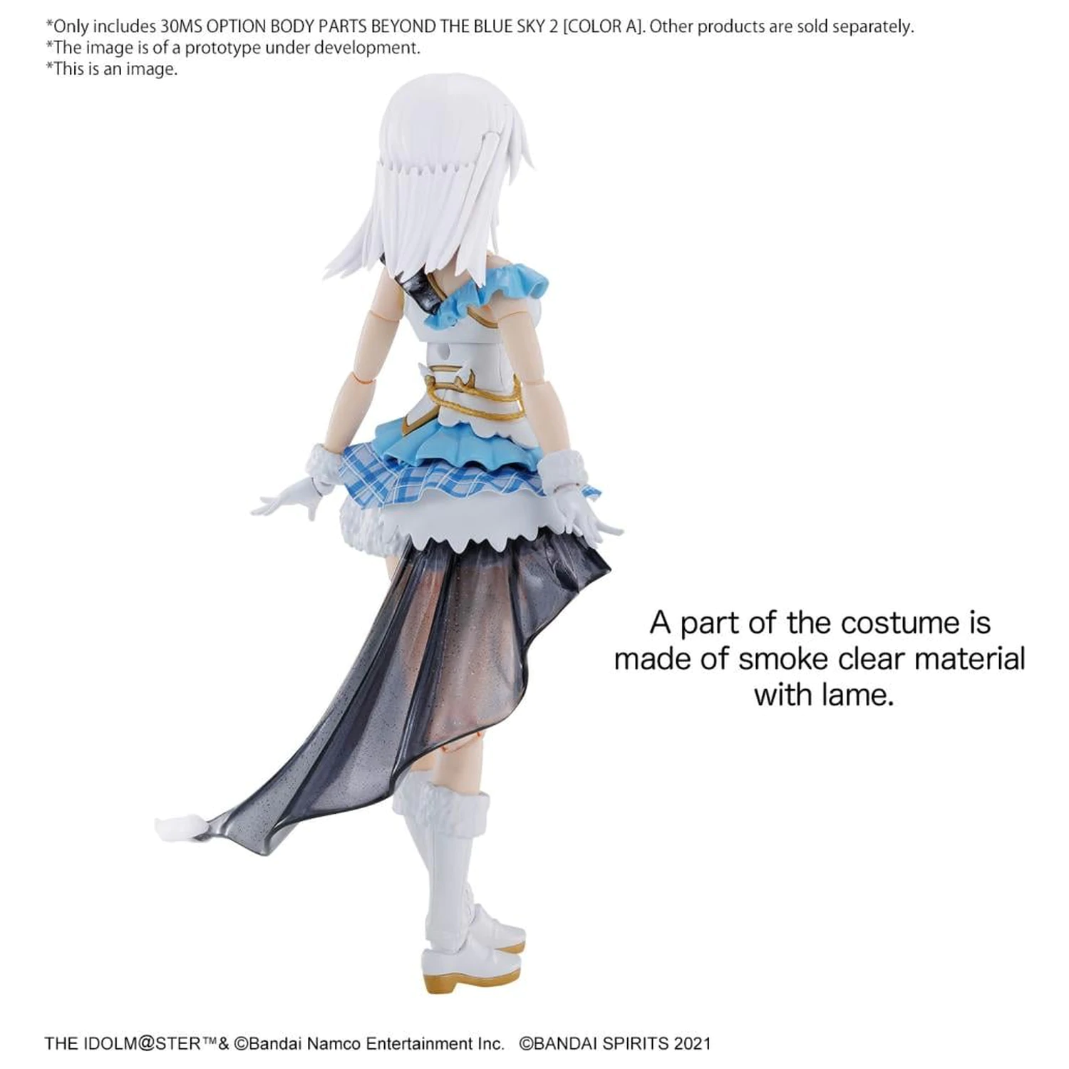 The Idolmaster 30MS Option Body Parts Beyond the Blue Sky 2 modelová súprava produktová fotografia