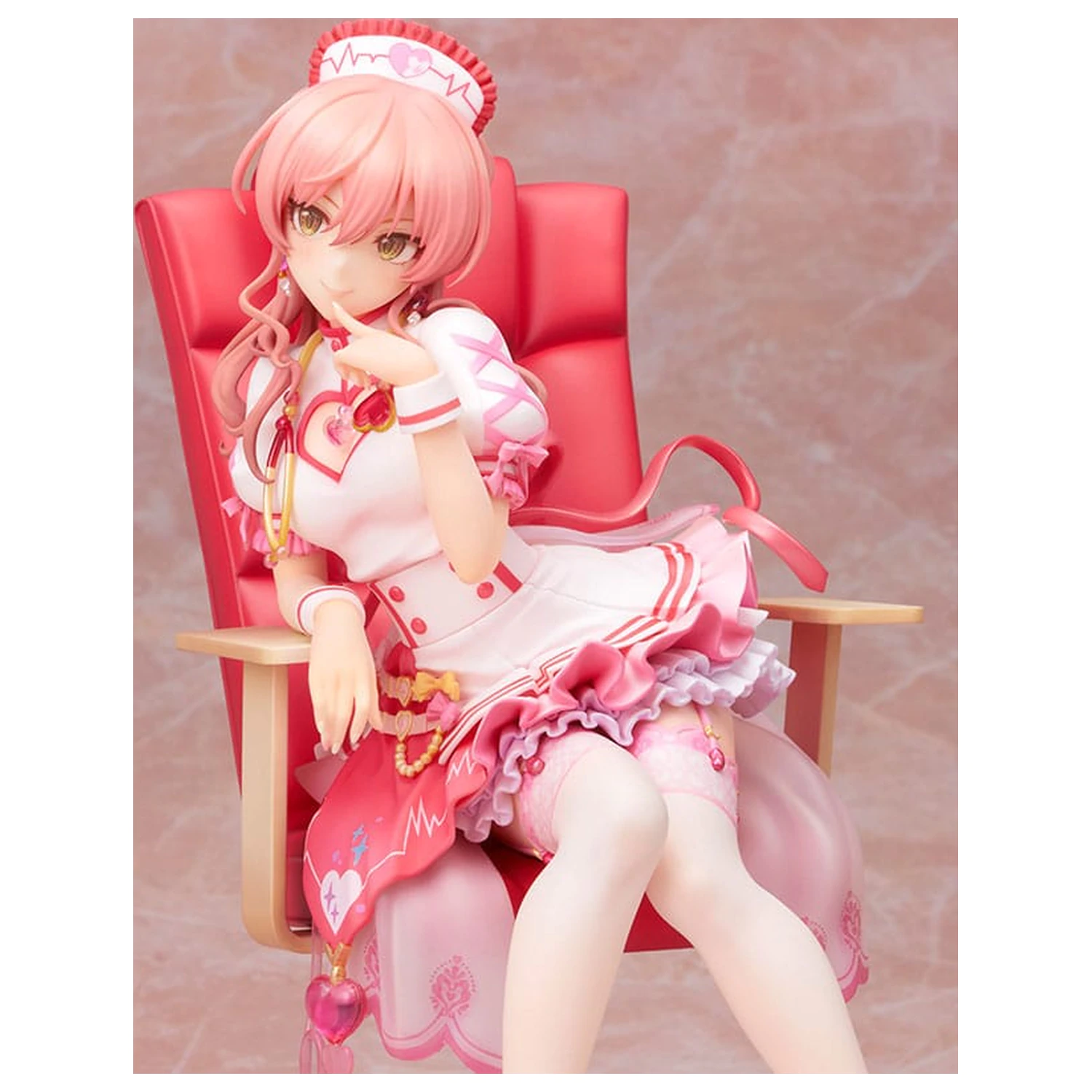 The Idolmaster Cinderella Girls PVC socha 1/7 Mika Jougasaki Halloween Love Nurse Ver. 20 cm produktová fotografia