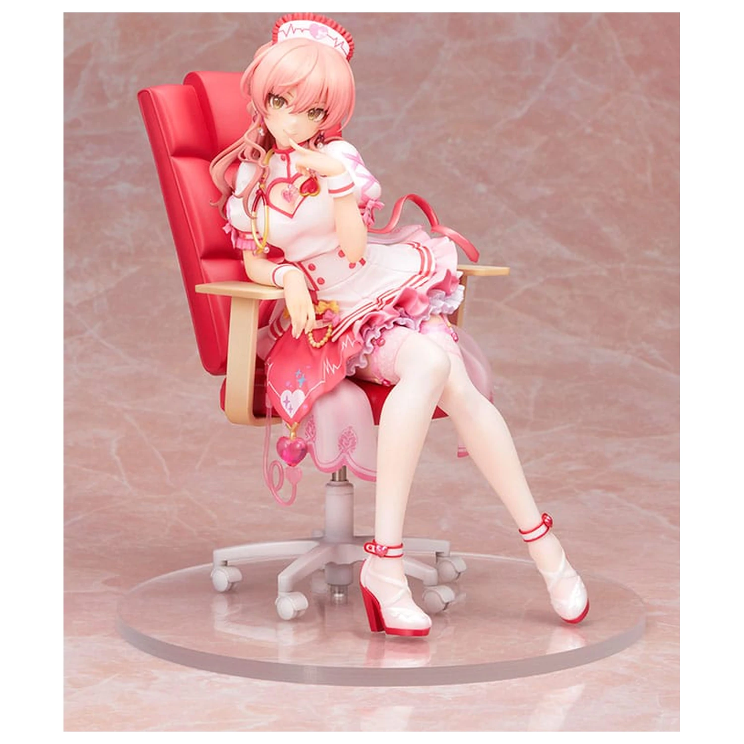 The Idolmaster Cinderella Girls PVC socha 1/7 Mika Jougasaki Halloween Love Nurse Ver. 20 cm produktová fotografia