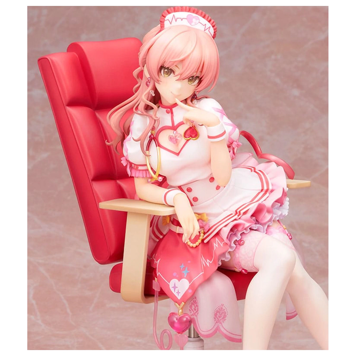 The Idolmaster Cinderella Girls PVC socha 1/7 Mika Jougasaki Halloween Love Nurse Ver. 20 cm produktová fotografia