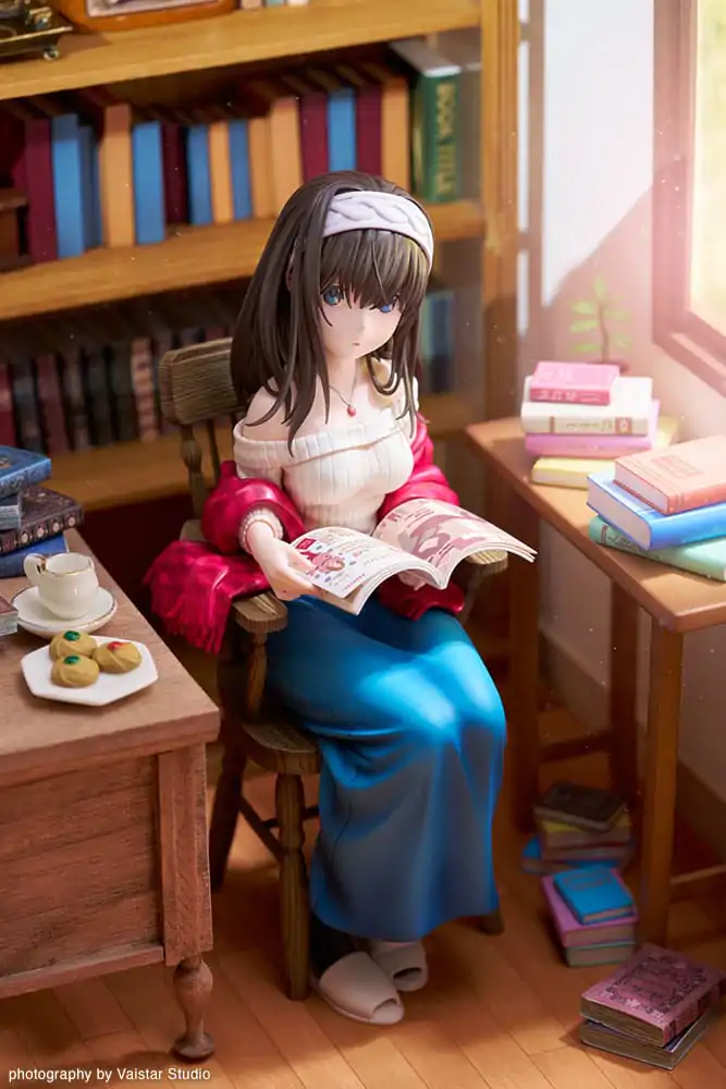 The Idolmaster Cinderella Girls PVC soška 1/8 Fumika Sagisawa -off stage- 17 cm termékfotó