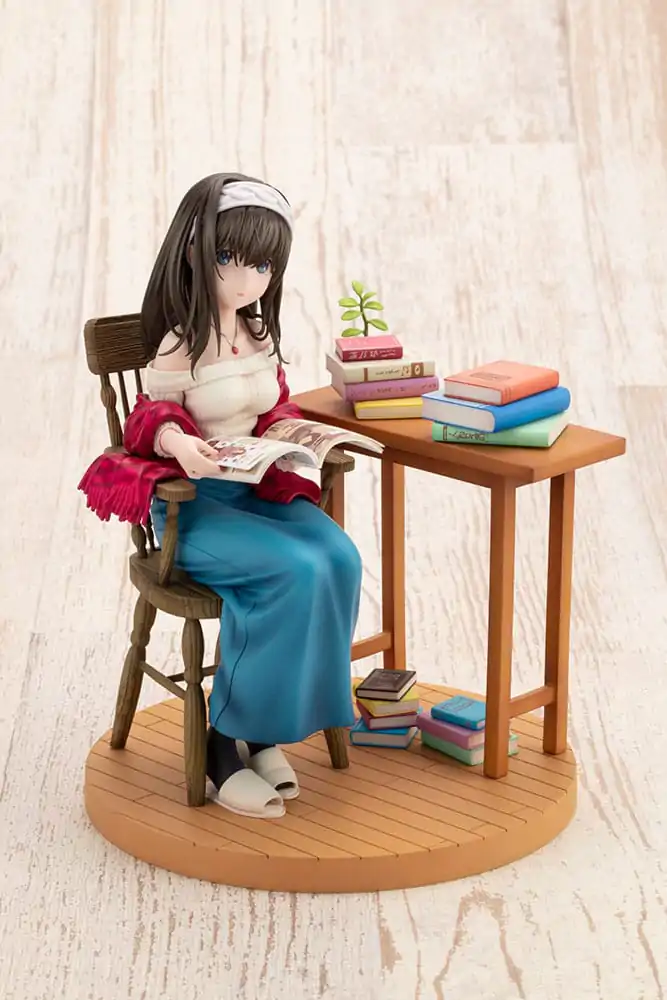 The Idolmaster Cinderella Girls PVC soška 1/8 Fumika Sagisawa -off stage- 17 cm termékfotó