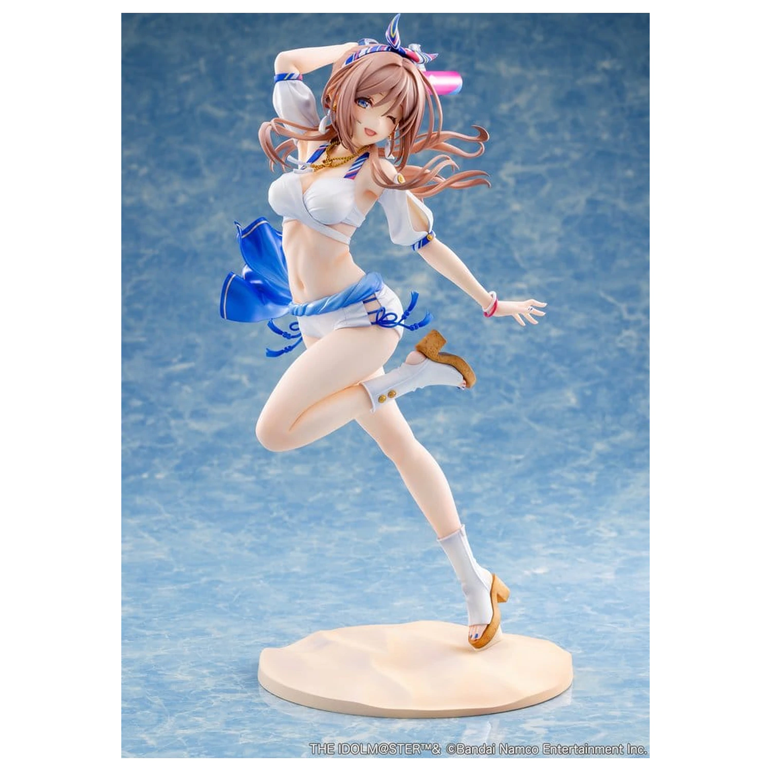 The Idolmaster Gakuen PVC figúrka 1/7 Himesaki Rinami Kimi to Semi Blue Ver. 27 cm produktová fotografia