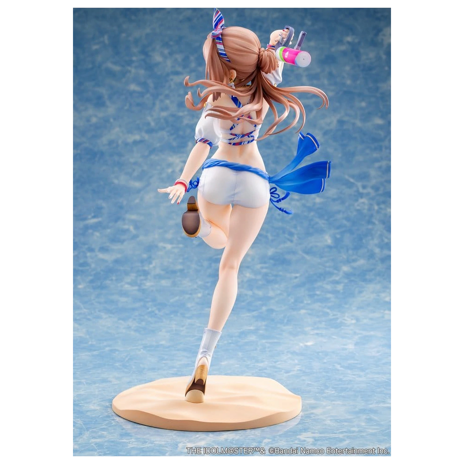 The Idolmaster Gakuen PVC figúrka 1/7 Himesaki Rinami Kimi to Semi Blue Ver. 27 cm produktová fotografia