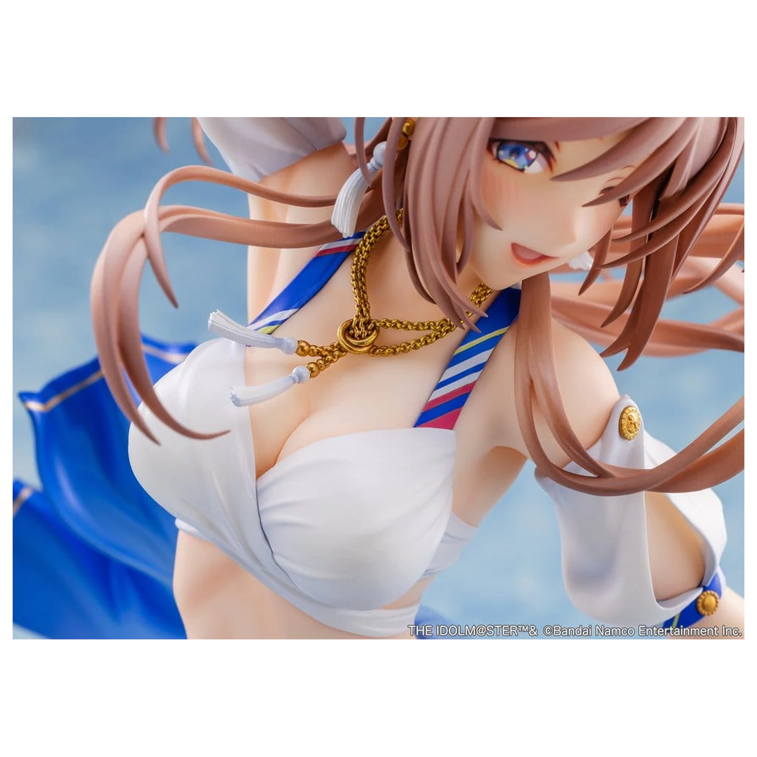 The Idolmaster Gakuen PVC figúrka 1/7 Himesaki Rinami Kimi to Semi Blue Ver. 27 cm produktová fotografia