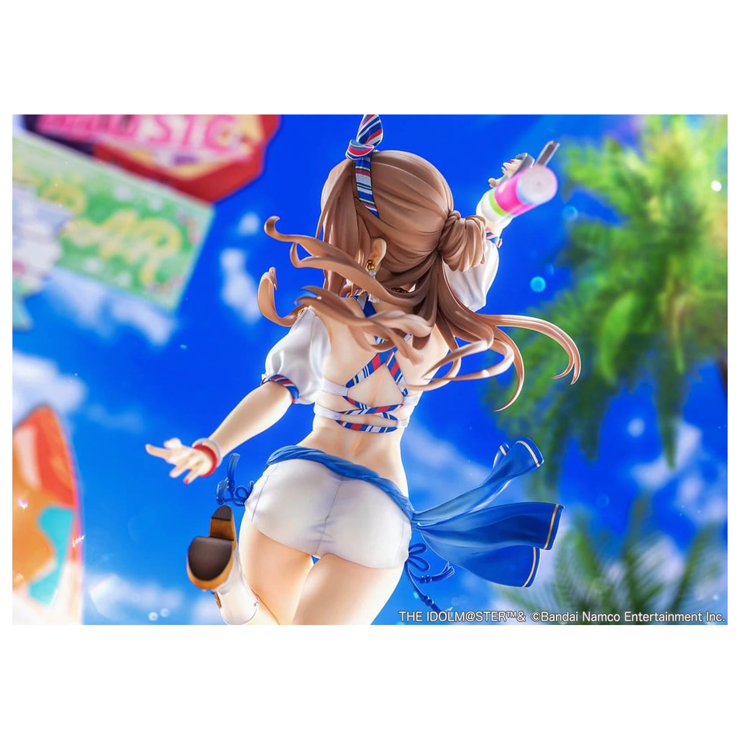 The Idolmaster Gakuen PVC figúrka 1/7 Himesaki Rinami Kimi to Semi Blue Ver. 27 cm produktová fotografia
