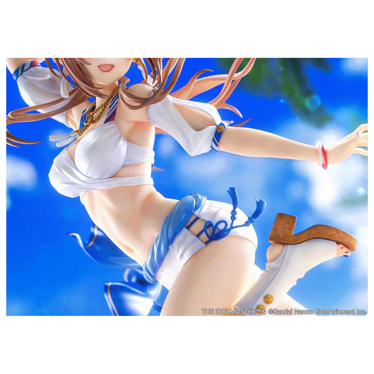 The Idolmaster Gakuen PVC figúrka 1/7 Himesaki Rinami Kimi to Semi Blue Ver. 27 cm produktová fotografia